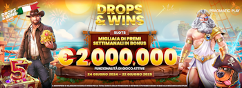 daily drops and wins